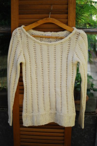 Pulli ohne Kragen