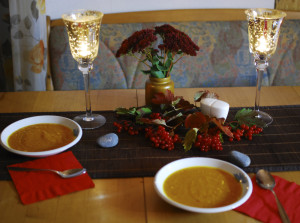 gedeckter Tisch
